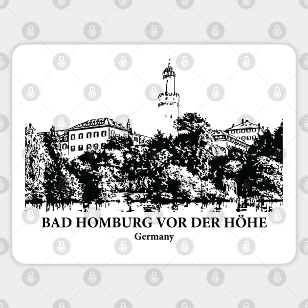 Bad Homburg vor der Hoehe - Germany Sticker by Lakeric